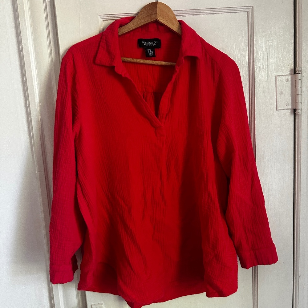 Jones & Co New York Muslin Shirt